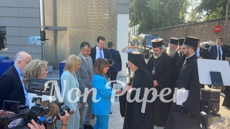 Ο Οικουμενικός Πατριάρχης και η Προέδρος της Δημοκρατίας στο Πανιμβριακό Συνέδριο (αποκλειστικές photo & video)