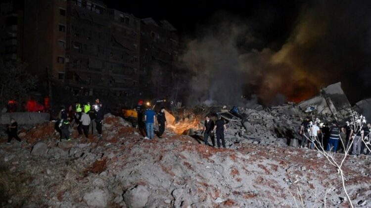 Τουλάχιστον δύο νεκροί σε νέο ισραηλινό πλήγμα στη Βηρυτό — 105 νεκροί στον Λίβανο στους χθεσινούς βομβαρδισμούς