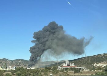 Φωτιά τώρα σε εργοστάσιο στον Βόλο: Ισχυρές δυνάμεις της Πυροσβεστικής στην περιοχή