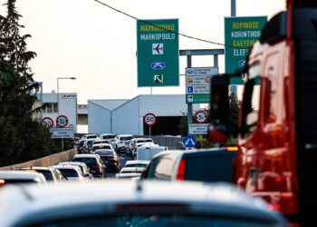 Κίνηση στους δρόμους – Μποτιλιάρισμα στον Κηφισό