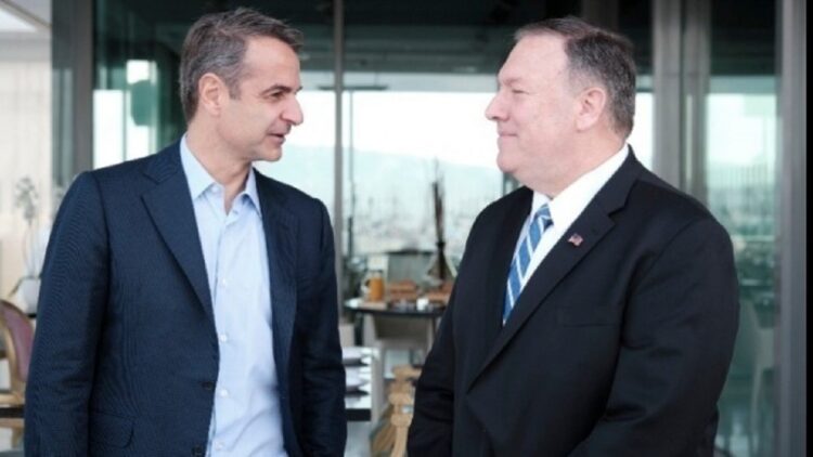 Συνάντηση Μητσοτάκη με Πομπέο στη Νέα Υόρκη