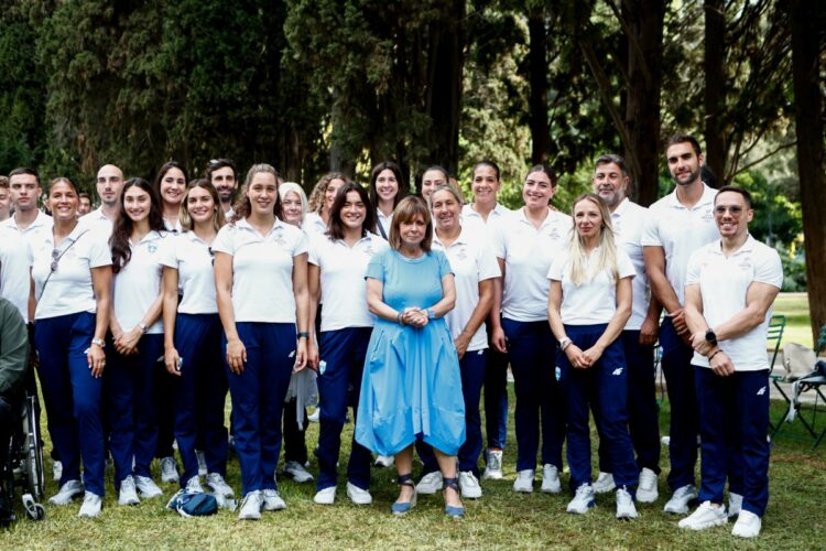 ΠτΔ: Yποδέχτηκε αθλητές και αθλήτριες που συμμετείχαν σε Ολυμπιακούς και Παραολυμπιακούς Αγώνες