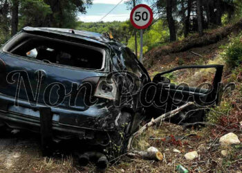 Σοβαρό τροχαίο στην Εύβοια