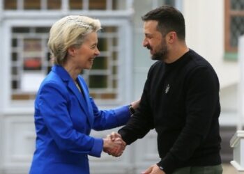 Ουκρανία: Η Ούρσουλα φον ντερ Λάιεν έφτασε στο Κίεβο