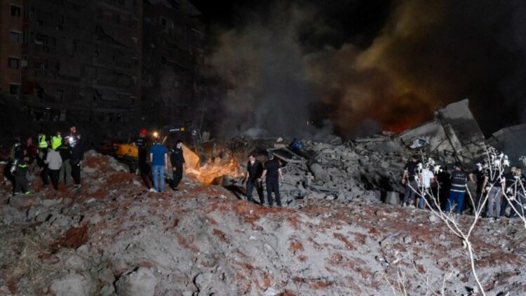 Έξι νεκροί σε βομβαρδισμό του Ισραήλ κατά κέντρου άμεσης βοήθειας στην καρδιά της Βηρυτού