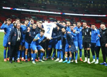 Τεράστια νίκη της Εθνικής στο Γουέμπλεϊ – Αφιερωμένη στον Μπάλντοκ