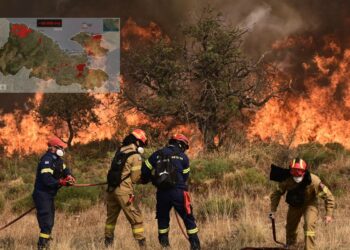 Πάνω από 65.000 καμένα στρέμματα στην Κορινθία: Δορυφόρος καταγράφει την εικόνα της καταστροφής