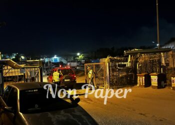 Φωτιά σε χώρο μεταφόρτωσης απορριμμάτων του δήμου Αθηναίων (video)