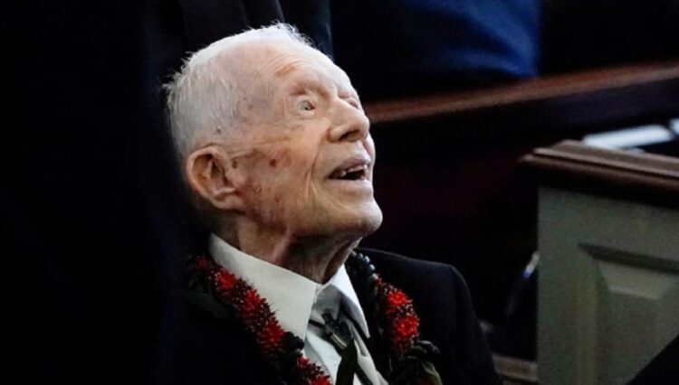 ΗΠΑ: Ο πρώην πρόεδρος Τζίμι Κάρτερ ψήφισε σήμερα, την Κάμαλα Χάρις