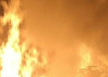 Πυρκαγιά σε πετρελαϊκές εγκαταστάσεις στη χερσόνησο της Κριμαίας