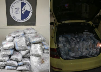 Μετέφεραν τα ναρκωτικά με το Ταξί: Κατάσχεση σημαντικής ποσότητας ναρκωτικών από την ΕΛΑΣ