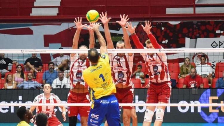 Βόλεϊ :Ένα βήμα πιο κοντά στους ομίλους ο Ολυμπιακός