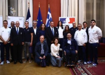 Τιμή στους Ολυμπιονίκες και τους Παραολυμπιονίκες του Παρισιού από την Πρεσβεία της Γαλλίας στην Ελλάδα