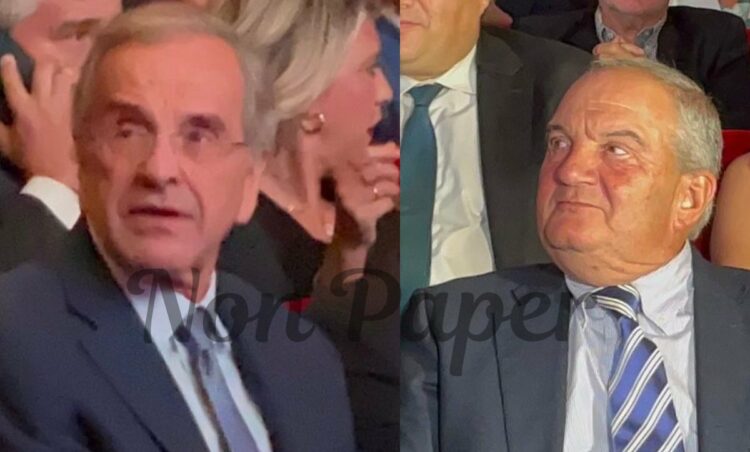 Καραμανλής και Σαμαράς στην απονομή των Βραβείων Επιχειρηματικότητας του ΕΕΑ (photo, video)