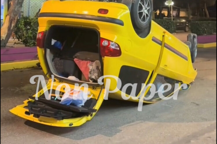 Σοκαριστικό τροχαίο στη Νέα Ιωνία τα ξημερώματα (Βίντεο)