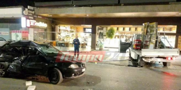 Τροχαίο στην εθνική οδό Αθηνών – Πατρών: Φορτηγό συγκρούστηκε με αυτοκίνητο – Δύο τραυματίες