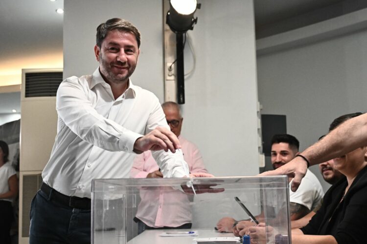 Εκλογές ΠΑΣΟΚ: Ψήφισε ο Νίκος Ανδρουλάκης: «Τα δύσκολα είναι πίσω μας και τα καλύτερα μπροστά μας»