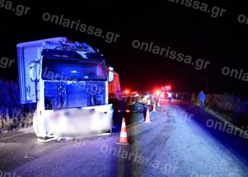 Τρομακτικό τροχαίο στη Λάρισα με νεκρό και τραυματίες – Φωτογραφίες από το σημείο