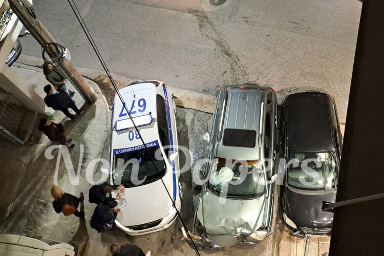 Τροχαίο ατύχημα με τραυματισμό στο Περιστέρι (Photo)