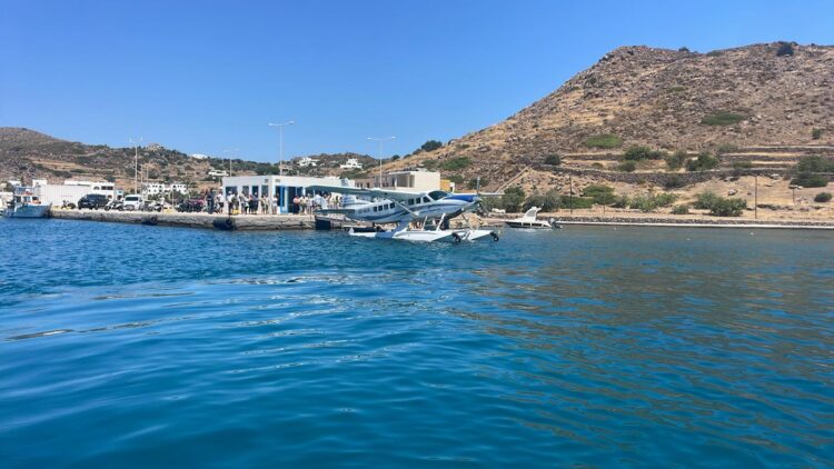 Πρώτη πτήση υδροπλάνου και στην Πάτμο