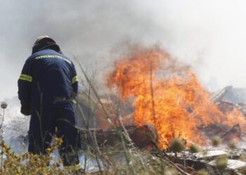 Φωτιά στο ΧΥΤΑ Σάμου