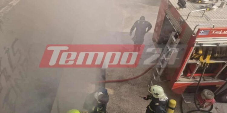 Πάτρα: Φωτιά στο Νοσοκομείο «Άγιος Ανδρέας» – Συναγερμός στην Πυροσβεστική I ΦΩΤΟ