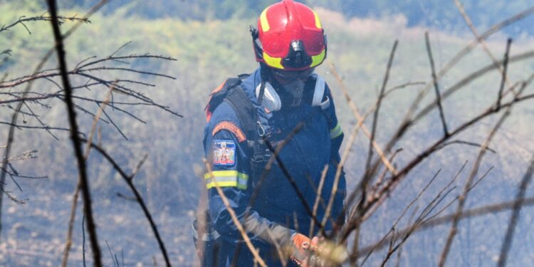 Φωτιά στην Εύβοια: Αναζωπύρωσει και μήνυμα 112 για εκκένωση στον Πισσώνα