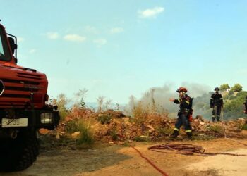 Χάρτης πρόβλεψης κινδύνου πυρκαγιάς για σήμερα, Τετάρτη