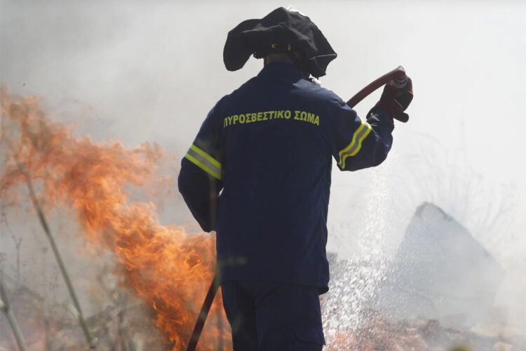 Χάρτης πρόβλεψης κινδύνου πυρκαγιάς για σήμερα, Πέμπτη