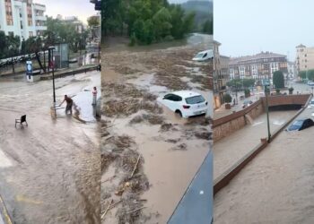 Ακραία καιρικά φαινόμενα πλήττουν την Ευρώπη – Πλημμύρες στην Ισπανία και καύσωνες στη Βρετανία