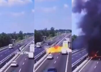 Ιταλία: Διθέσιο αεροσκάφος συνετρίβη σε αυτοκινητόδρομο έξω από την Μπρέσια – Νεκροί οι δυο επιβάτες