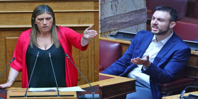 «Είσαι ξεφτιλισμένη!» – Φραστικό επεισόδιο στη Βουλή με Κωνσταντοπούλου και Φλώρο
