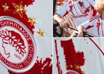 Ολυμπιακός: Η φανέλα του για τη σεζόν 2025-2026