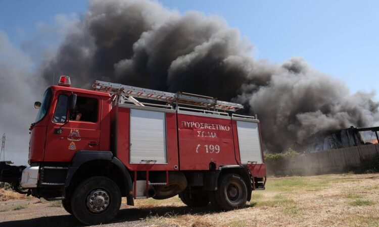 Φωτιά έξω από τα Καραίικα Αχαΐας