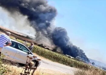 Φωτιά στη Ροδόπη – Μήνυμα 112 προς τους κατοίκους