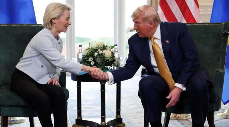 Δασμοί: Πώς επηρεάζει τις ελληνικές εξαγωγές η συμφωνία Τραμπ -φον ντερ Λάιεν