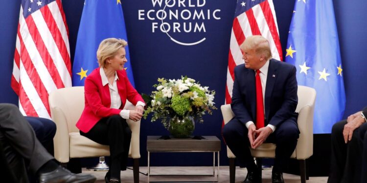 Τραμπ - Φον ντερ Λάιεν