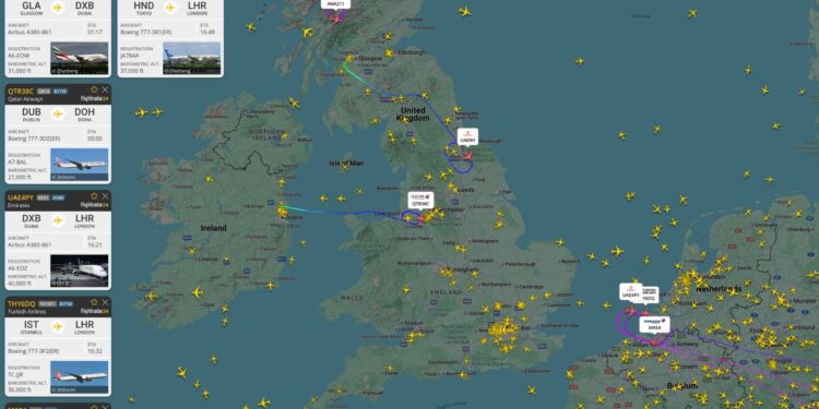 Βρετανία: Έκλεισε ο εναέριος χώρος – Λόγω τεχνικής δυσλειτουργίας
