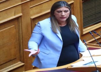 Ζωή Κωνσταντοπούλου σε Αυγενάκη: «Σηκωθήκατε για να μας χτυπήσετε όπως κάνατε στο αεροδρόμιο»