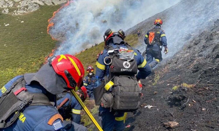 Με δασοκομάντος συνδράμει η Ελλάδα την Ισπανία στις μεγάλες πυρκαγιές