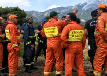 Εθελοντές πυροσβέστες