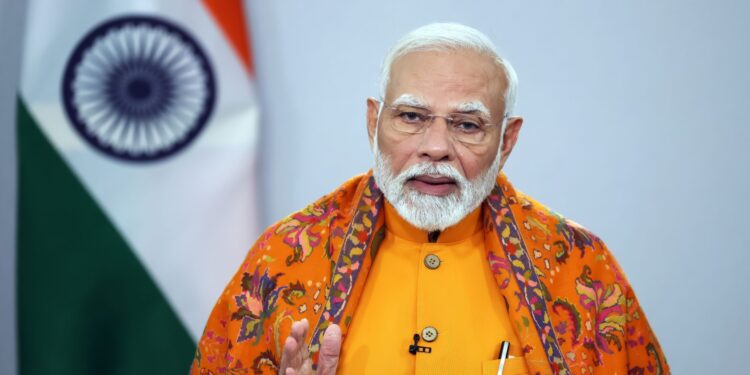 Ο πρωθυπουργός της Ινδίας Ναρέντρα Μόντι