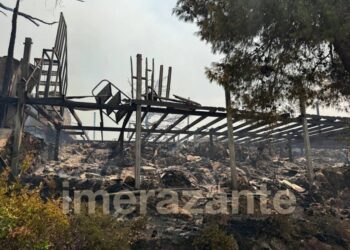 Κάηκαν σπίτια στην Ζάκυνθο: Φωτο – οδοιπορικό στην καμένη γη