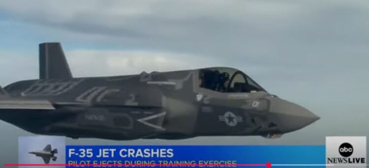 Βίντεο από την πτώση F-35 στην Αλάσκα – Εκτινάχθηκε ο πιλότος – Πώς διασώθηκε