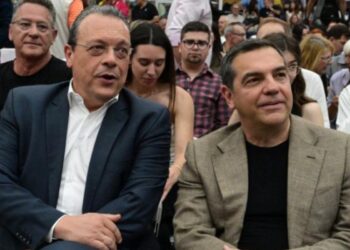 ΣΥΡΙΖΑ: Φάμελλος και Τσίπρας στην Τελετή Ονοματοδοσίας του Λιμένα Σύμης σε «Νεκτάριος Σαντορινιός»