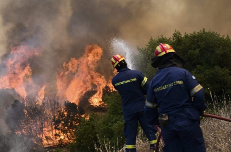 Φωτιά κοντά στην Τρίπολη
