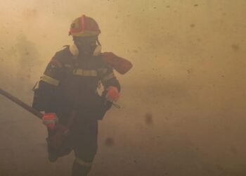 Χάρτης πρόβλεψης κινδύνου πυρκαγιάς για σήμερα, Πέμπτη