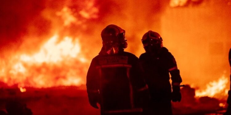 Φωτιά στην Αλεξανδρούπολη – Οριοθετημένη στην περιοχή της Πυλαίας