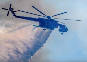 Χάρτης πρόβλεψης κινδύνου πυρκαγιάς για σήμερα, Τρίτη