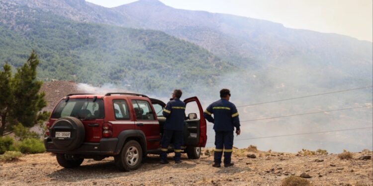 Φωτιά στην Ηλεία – Συναγερμός στην Πυροσβεστική